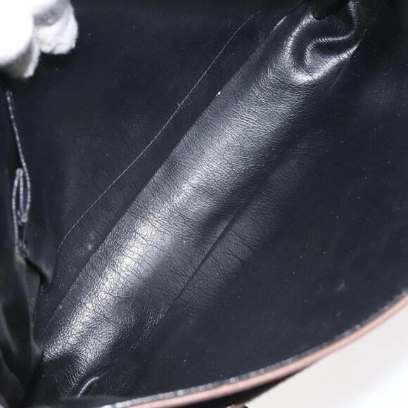 Burberrys Nova Check Shoulder Bag Canvas Beige Auth BA1938 - Picture 12 of 15